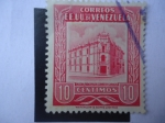 Stamps Venezuela -  Oficina Principal de Correos - Caracas