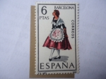 Stamps Spain -  Ed:1774 - Provincia de Barcelona - Trajes Regionales - N°8