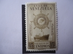 Stamps Venezuela -  Flota Mercante Gran Colombiana - MS. República de Venezuela