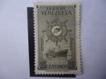 Sellos de America - Venezuela -  Flota Mercante Gran Colombiana - MS. República de Venezuela