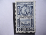 Stamps Venezuela -  EE.UU.de Venezuela - Juan de Villegas, fundador de Barquisimeto (Lara)-Cuatricentenario (1552-1952)