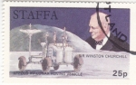 Stamps United Kingdom -  APOLO XV- SIR WINSTON CHURCHILL