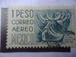 Stamps Mexico -  Puebla - Danza de la 1/2 Luna