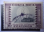 Stamps Costa Rica -  Fosforos - Industrias Nacionbales.