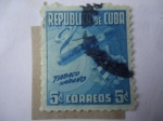 Stamps Cuba -  Tabaco Habano - Industria del Tabaco - Escudo de Armas de Cuba.