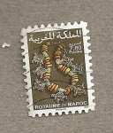 Stamps : Africa : Morocco :  Collar