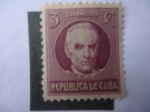 Sellos de America - Cuba -  José de la Luz Caballero (1800-1862)