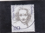Stamps Germany -  MARLENE DIETRICH - ATRIZ 