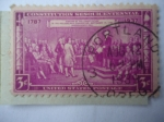 Stamps United States -  Sesquicentenario de la Constitución (1787-1937) Adaptación de la Constitución - 