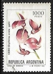 Stamps Argentina -  Ceibo