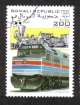 Stamps Somalia -  Tren