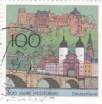 Stamps Germany -  800 AÑOS HEIDELBERG