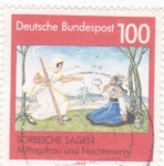 Stamps : Europe : Germany :  CUENTOS