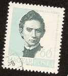 Stamps : Europe : Hungary :  Personajes  -  Bólyai János - Matemático