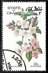 Stamps Oman -  Flores