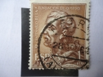 Stamps Spain -  Ed:ES 1395 - XII Centenario de la Fundación de Oviedo - por el Rey Fruela I de Asturia (c722-768)