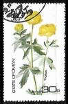 Stamps Oman -  Trollius