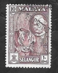 Stamps Malaysia -  Selangor - 72 - Sultan Kedah