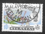 Stamps : Asia : Malaysia :  Kelantan - 101 - Sultan Yahya Petra
