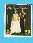 Stamps Equatorial Guinea -  ANIVERSARIO DE PLATA DE ISABEL  II