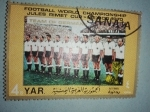 Stamps Yemen -  Mundial de Futbol