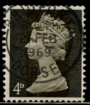 Stamps United Kingdom -  REINO UNIDO_SCOTT MH6.03 $0.25
