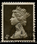 Stamps United Kingdom -  REINO UNIDO_SCOTT MH6.04 $0.25