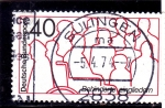Stamps : Europe : Germany :  PERSONAS CON DISCAPACIDAD 