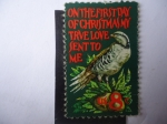 Stamps United States -  Navidad 1971 - Perdiz en un Peral.