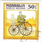 Stamps Mongolia -  BICICLETA ANTIGUA 