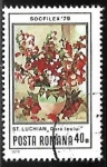 Stamps Romania -  Common Snapdragon