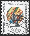 Stamps Germany -  Berlin - 381 - Microscopio