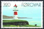 Stamps Denmark -  FARO  EN  THORSHAVN (1909)