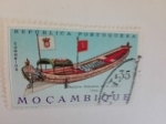 Stamps Mozambique -  Barcos