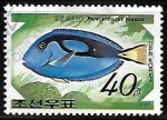 Stamps : Asia : North_Korea :  Palette Surgeonfish