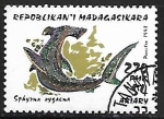 Stamps : Africa : Madagascar :  Smooth Hammerhead Shark 