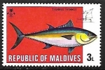 Stamps : Asia : Maldives :  Atlantic Bluefin Tuna