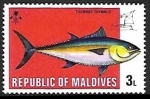 Sellos de Asia - Maldivas -  Atlantic Bluefin Tuna