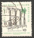 Stamps Germany -  528 - Feria de Leipzig