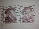 Stamps United States -  Personajes