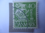 Stamps Denmark -  Velero - Servicio de Aduana, 30° Aniversario