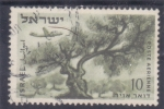 Stamps Israel -  ARBOL Y AVIÓN 