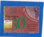 Stamps Argentina -  50º Aniv. de la F.A.O