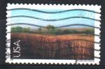 Stamps United States -  PRADERA  DE  NUEVE  MILLAS EN  NEBRASKA