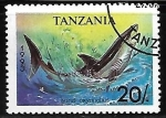Stamps Tanzania -  Shortfin Mako