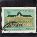Stamps Argentina -  Universidad de La Plata
