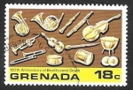 Stamps Grenada -  806 - 150 Anivº de la muerte de Beethoven  