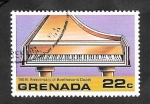 Sellos de America - Granada -  807 - 150 Anivº de la muerte de Beethoven  