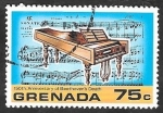 Stamps Grenada -  809 - 150 Anivº de la muerte de Beethoven