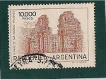 Sellos de America - Argentina -  Ruinas de San Ignacio